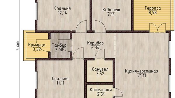 Проект дома ДК 81